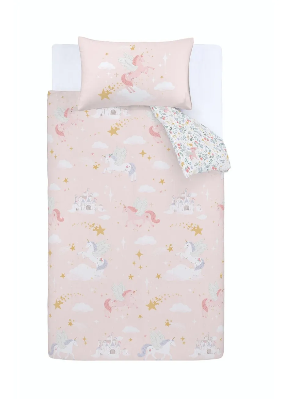 Catherine Lansfield Fairytale Unicorn Duvet Cover Set