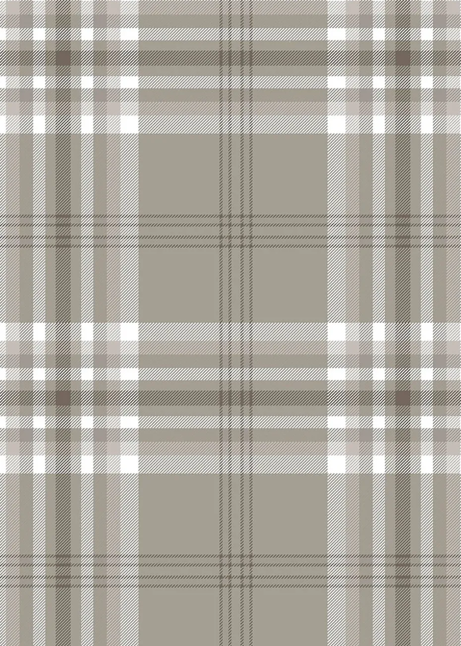 Catherine Lansfield Kelso Check Wallpaper