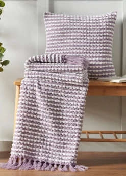 Catherine Lansfield Stab Stitch Cushion (43x43cm)