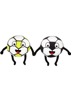 Catherine Lansfield White/Black Forever Together Football Magnetic Hands Cushions