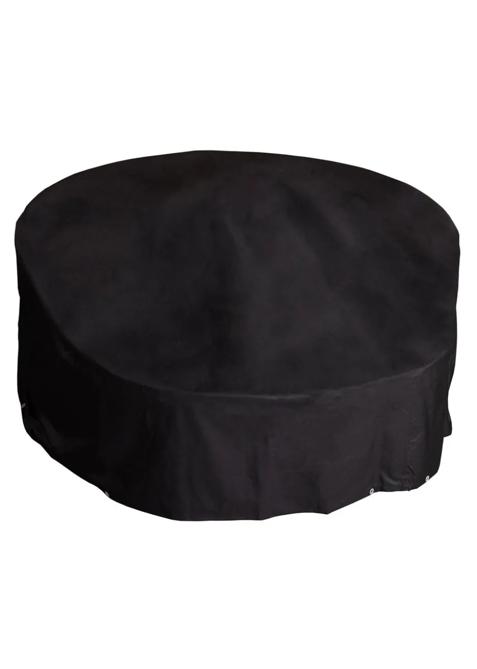 Charles Bentley Black Deluxe Rattan Day Bed Cover
