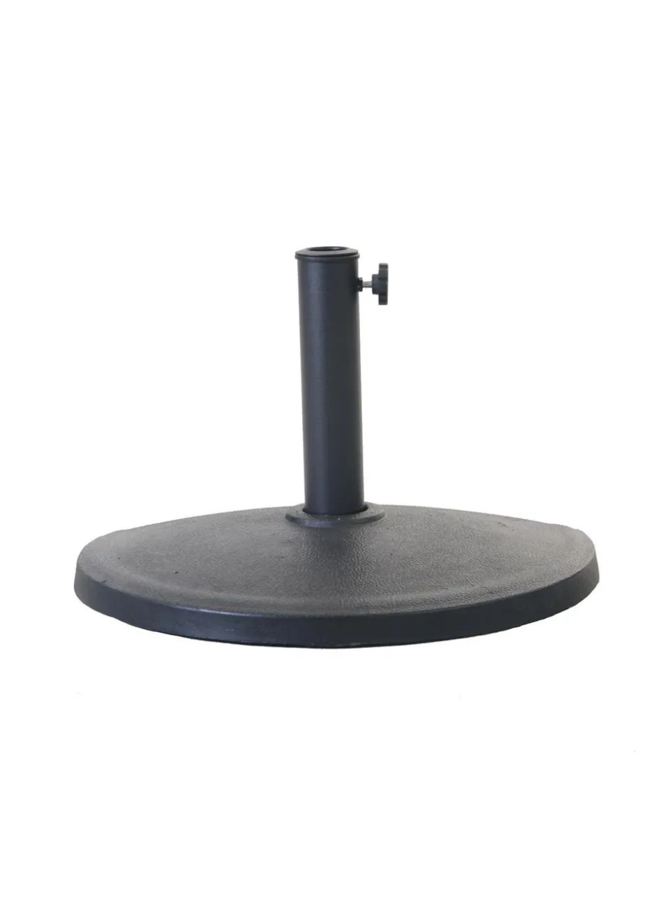 Charles Bentley Concrete Parasol Half Base for Half Canopy Umbrella
