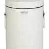 Charles Bentley Cream Retro Mini Pedal Bin
