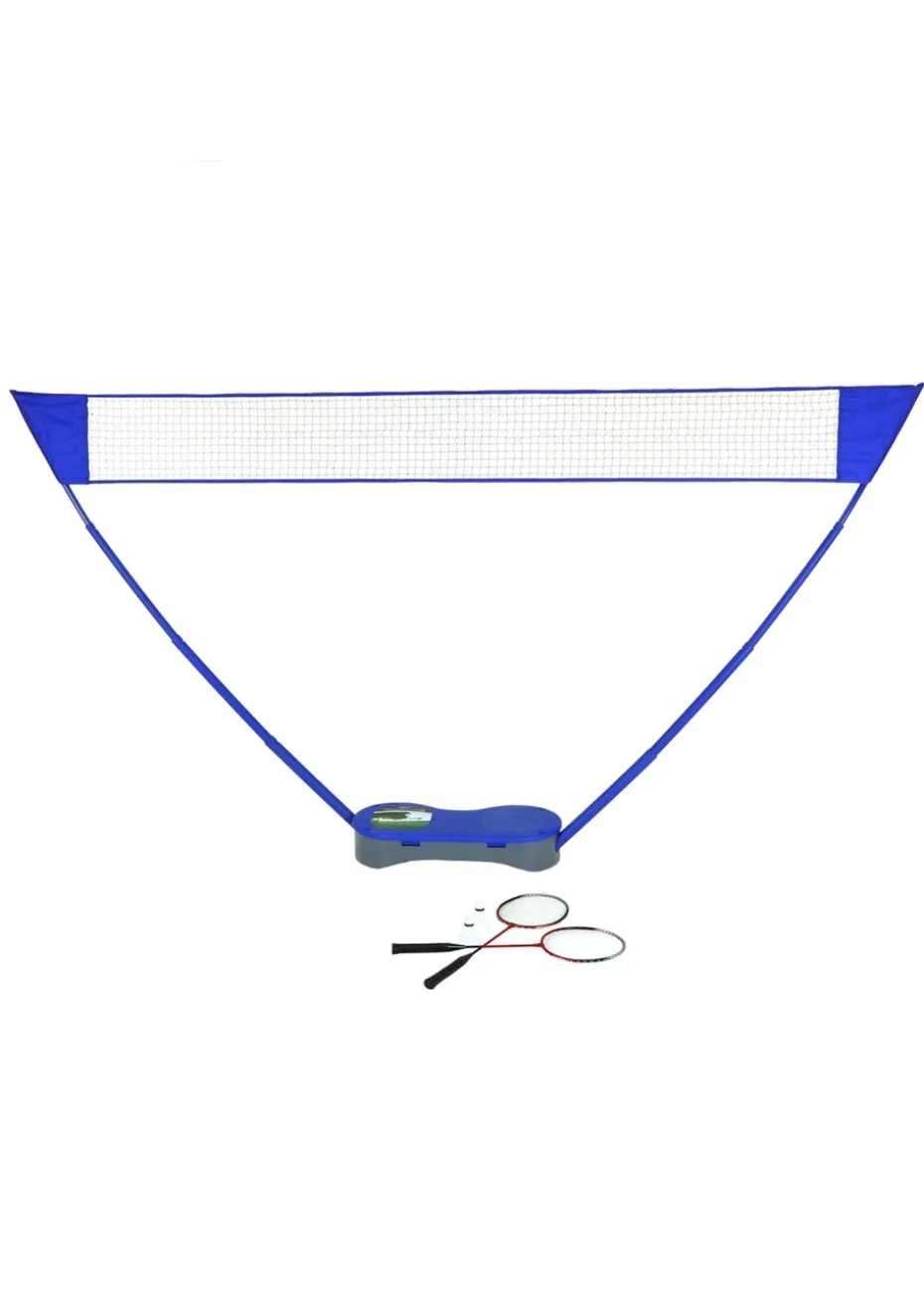 Charles Bentley Multi Sports Collection 2 Player Badminton Set with Tennis Net
