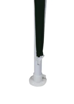Charles Bentley 3x3m Polyester Gazebo Green Stripe Showerproof