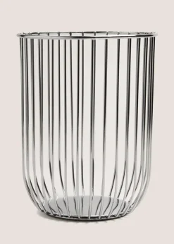 Chrome Utensil Pot