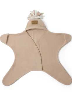 Clair de Lune Star Fleece Baby Wrap Blanket 6-12 Months