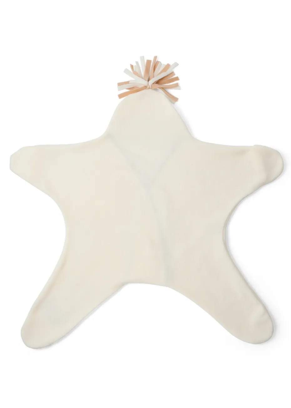 Clair de Lune Star Fleece Wrap Blanket 6-12 Months