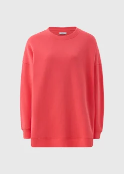 Coral Longline Sweatshirt