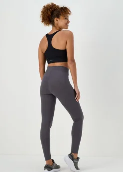 Cotton Legging in Charcoal