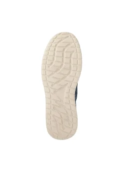 Cotton Traders Airforce Blue Memorylite Front Zip Trainers