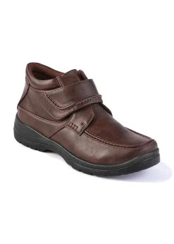 Cotton Traders Brown Classic Adjustable Boots