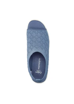 Cotton Traders Denim Memorylite Sandals