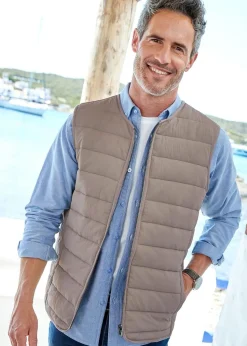 Cotton Traders Linen 3-In-1 Showerproof Jacket