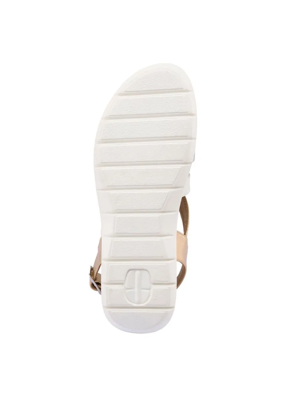 Cotton Traders White Contrast Sandals