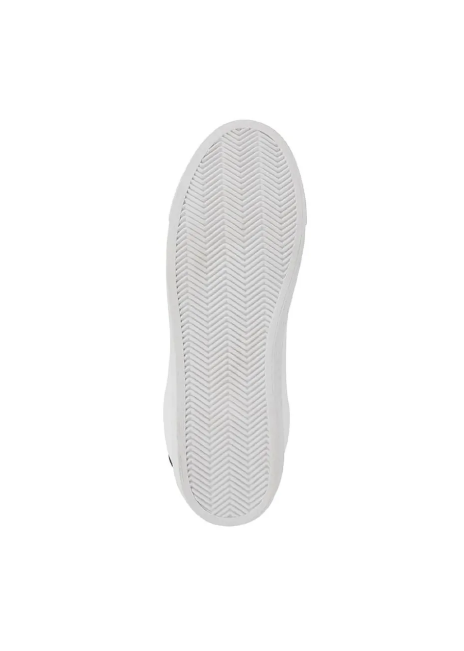 Cotton Traders White Lace Up Trainers