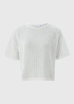 Cream Cut & Sew Hem Top