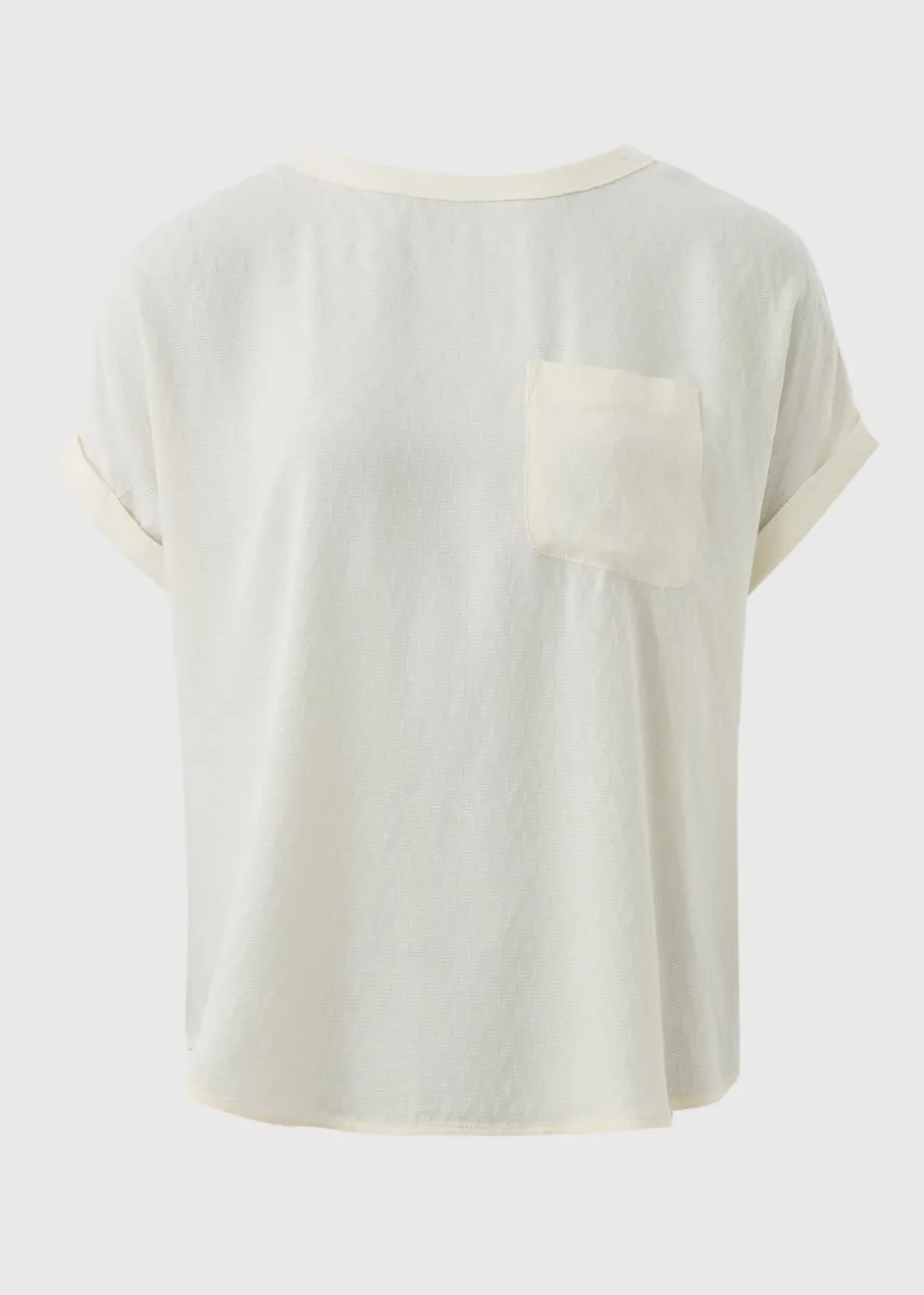 Cream Pocket Box Top