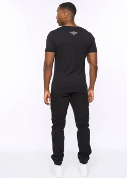 Crosshatch  Black  Dogz  T-Shirt
