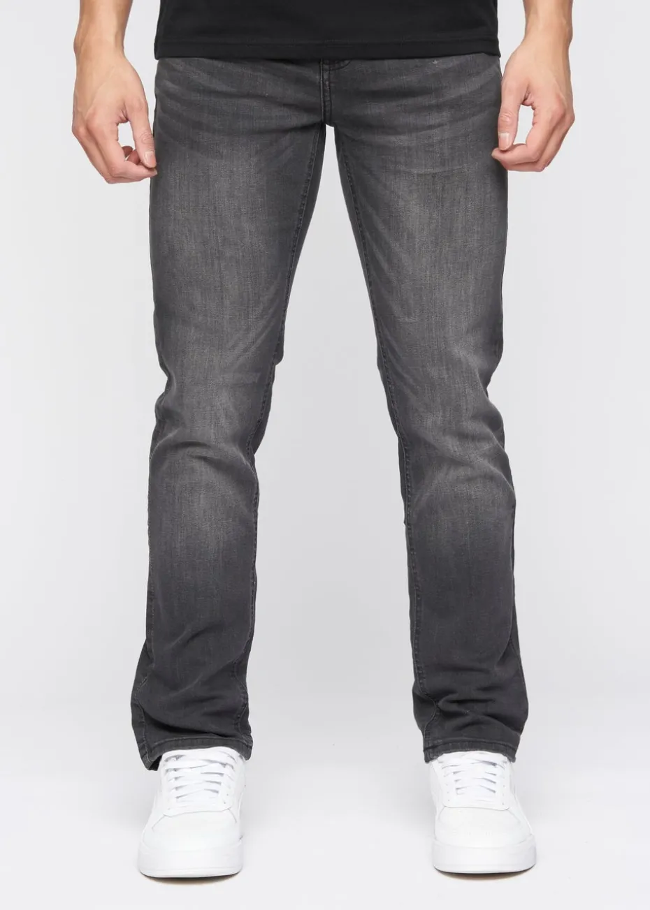Crosshatch Grey Wash New Svelte Slim Jeans