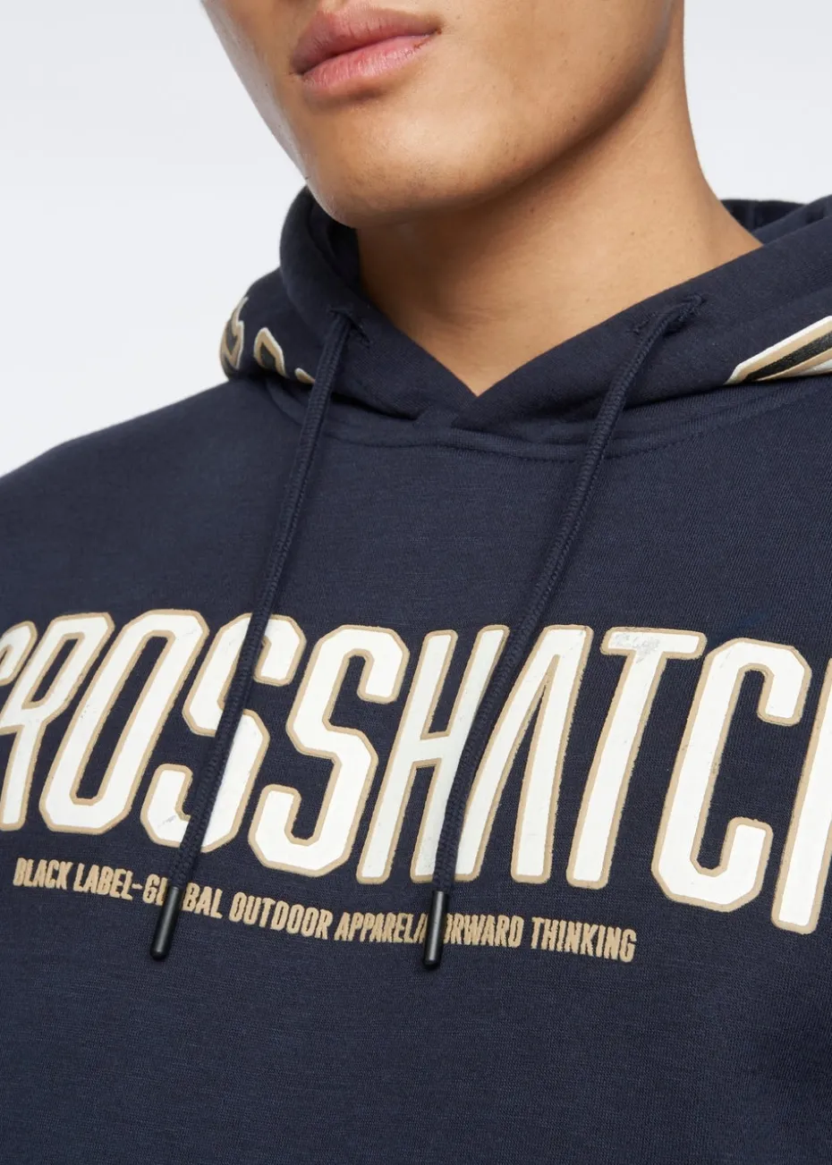 Crosshatch Navy Doddington Hoodie