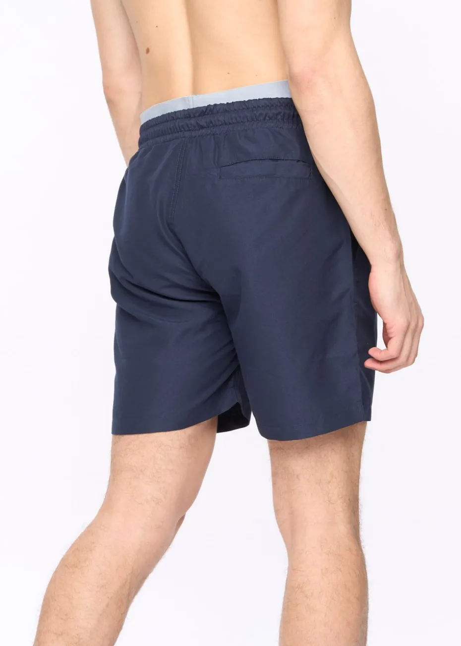 Crosshatch Navy Rembrandts Swim Shorts