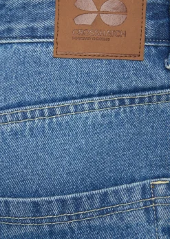 Crosshatch  Stone Wash  Tillforth  Denim  Shorts