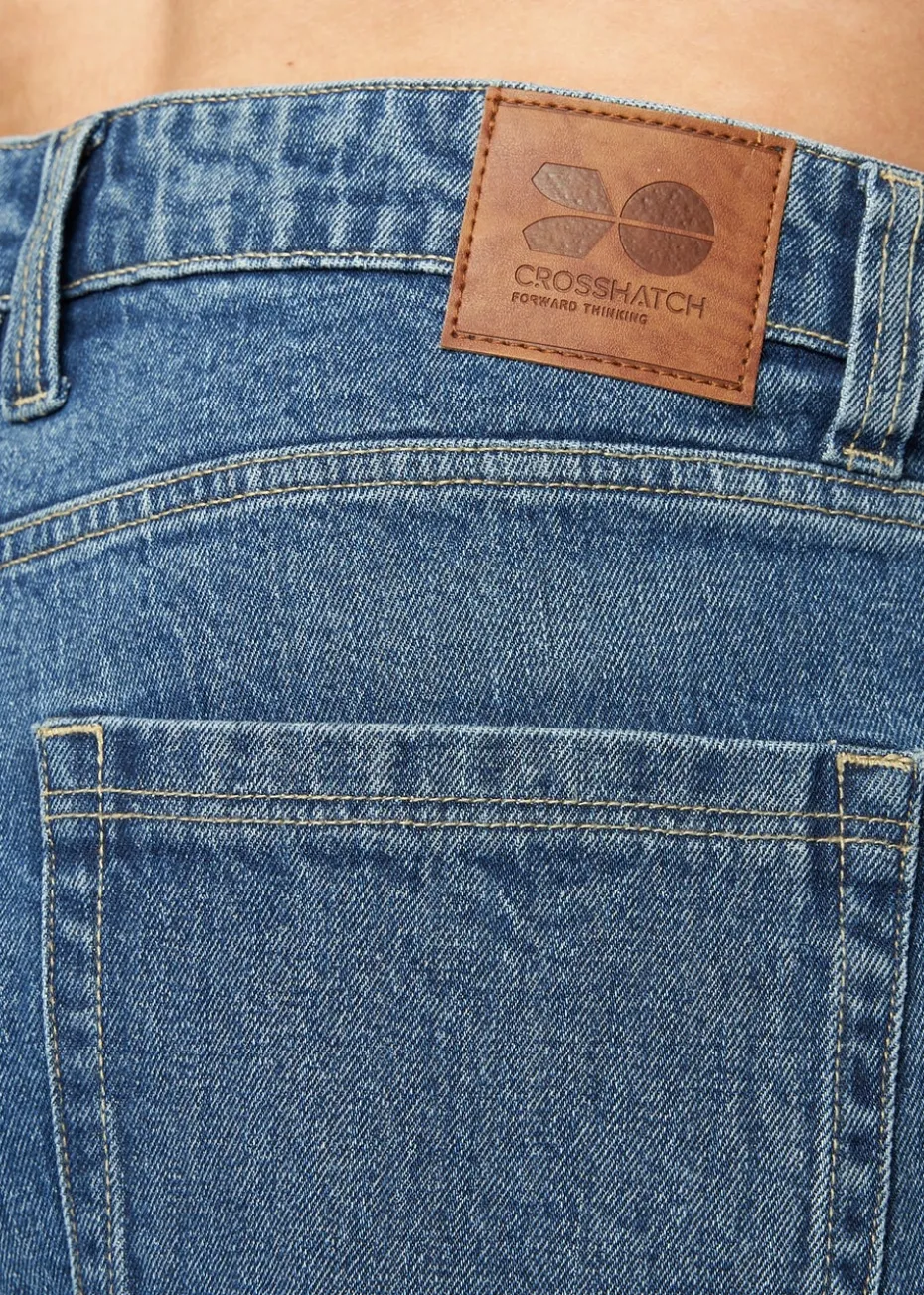 Crosshatch Stone Wash Tillman Baggy Jeans