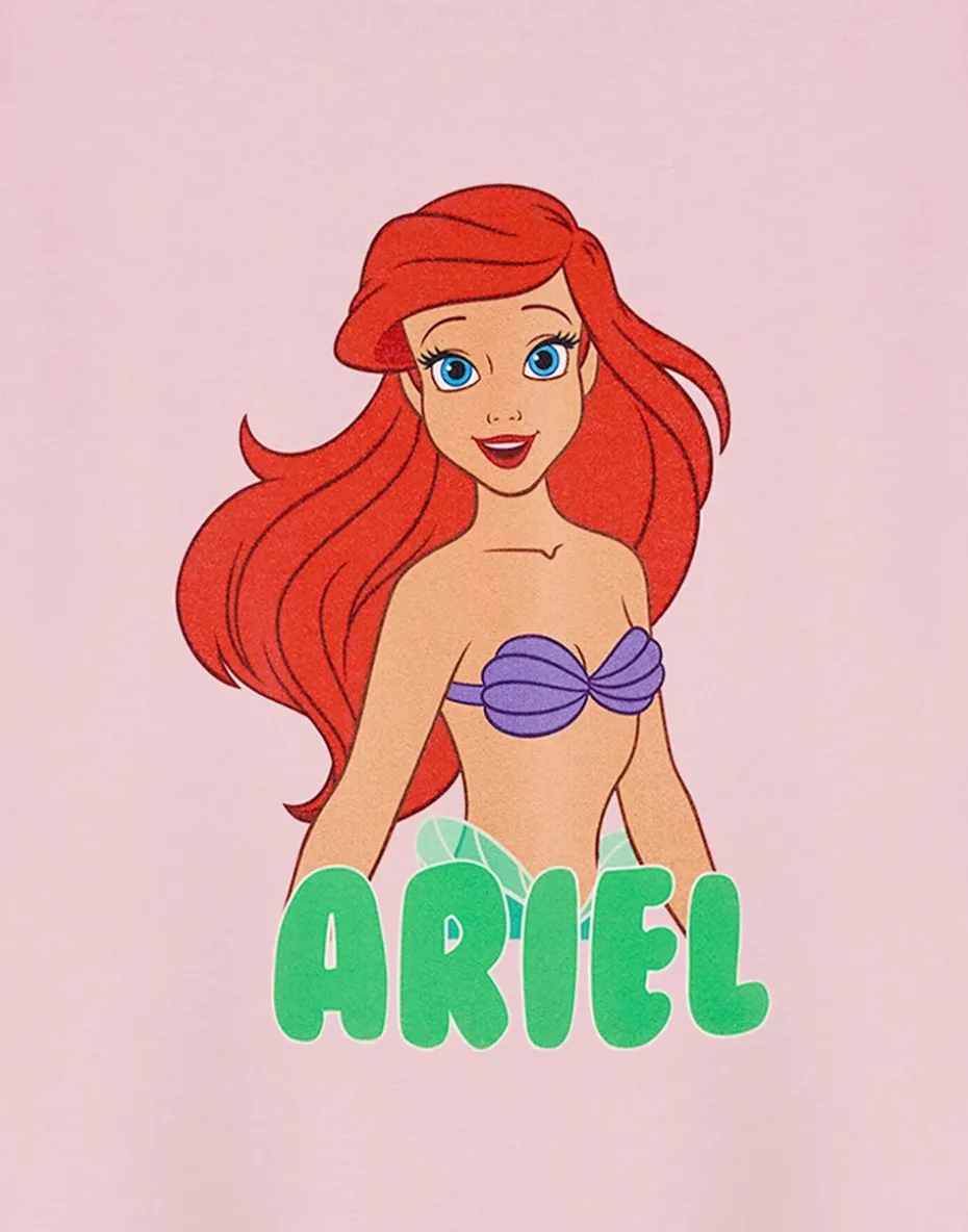 Disney Ariel Pink T-Shirt (3-8 Years)