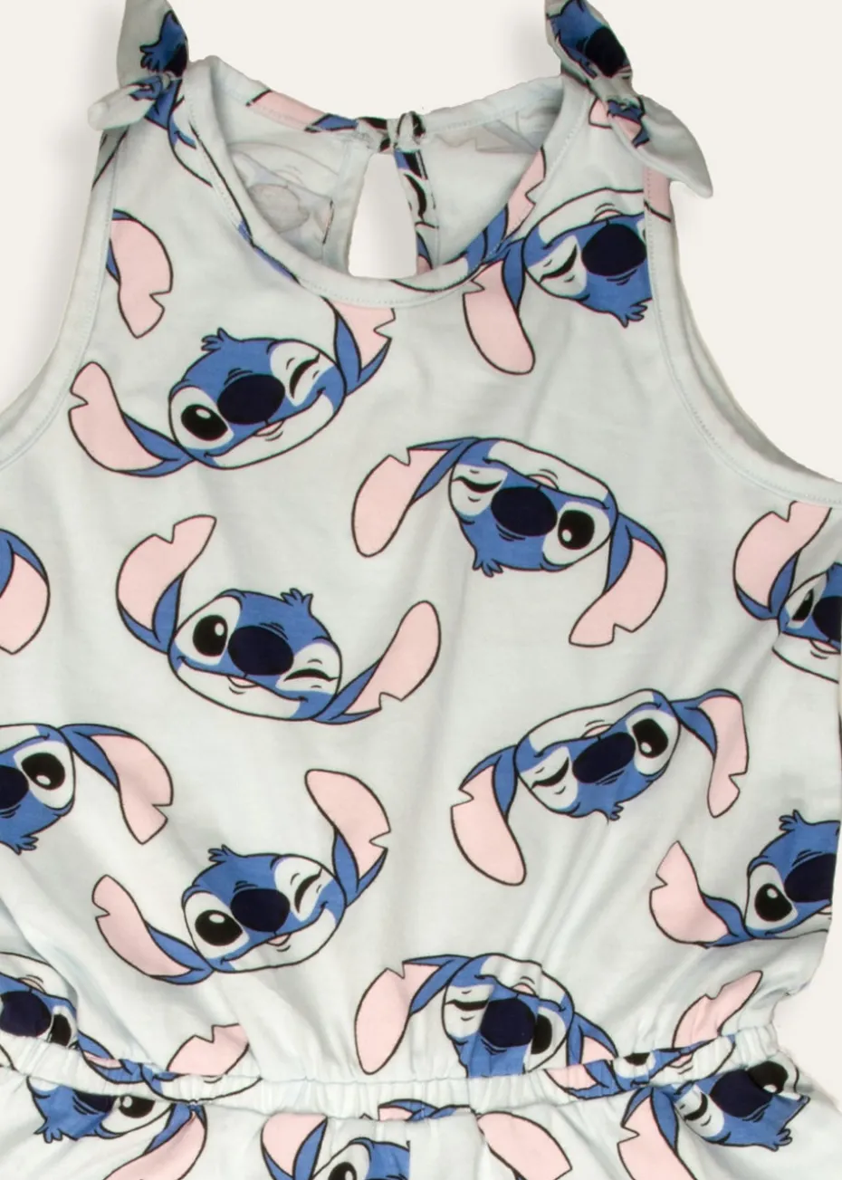 Disney Blue Stitch Daywear Playsuit (4-11 Years)