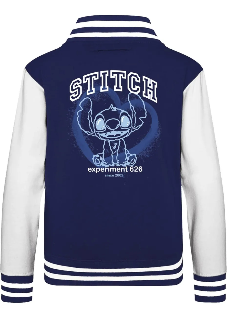Disney Lilo & Stitch Cosmic Kids Navy Varsity Jacket (3-13 Years)