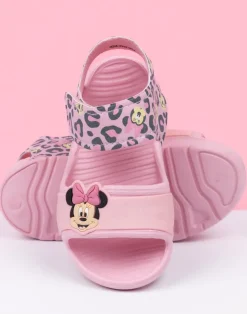 Disney Minnie Mouse Kids Pink Sandals (Younger 6-12 Older)
