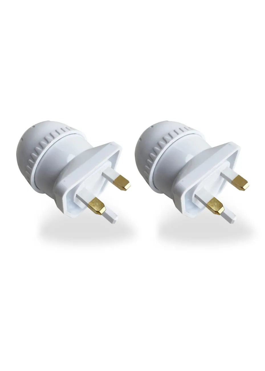 Dreambaby White Auto-Sensor Swivel Night Lights 2 pack
