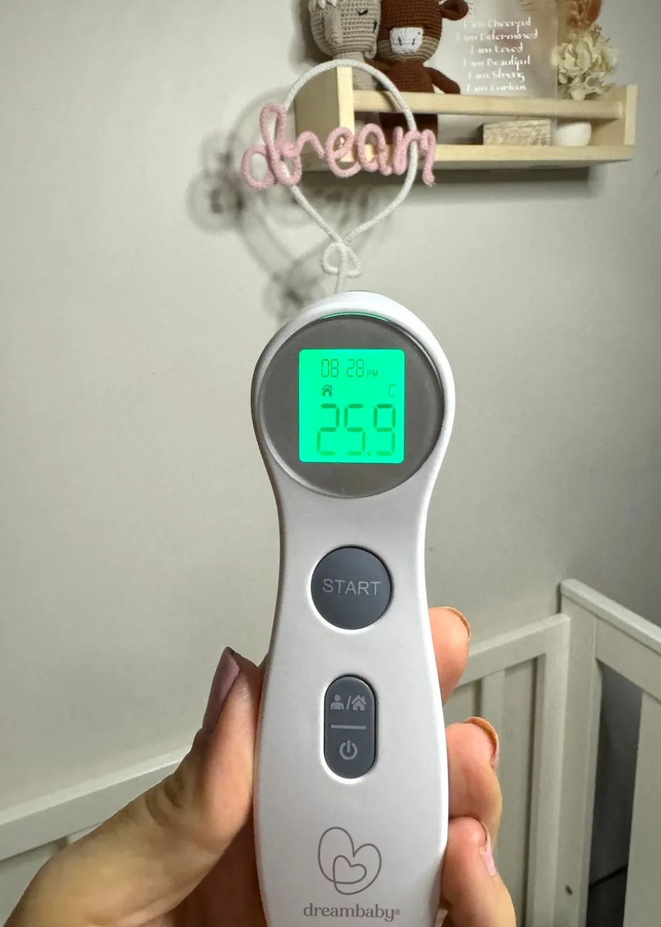 Dreambaby White Non-Contact Fever Alert Infrared Thermometer