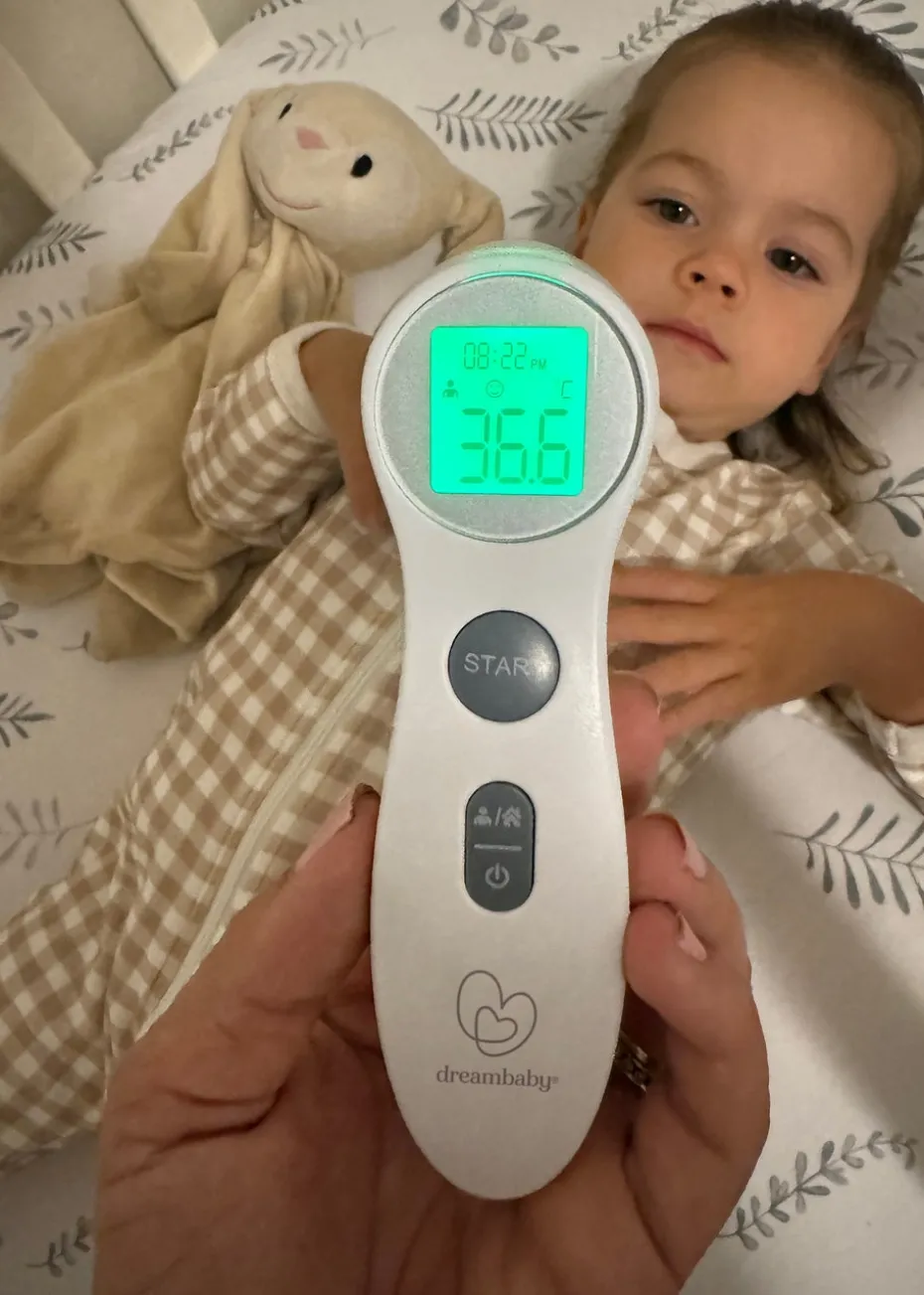 Dreambaby White Non-Contact Fever Alert Infrared Thermometer