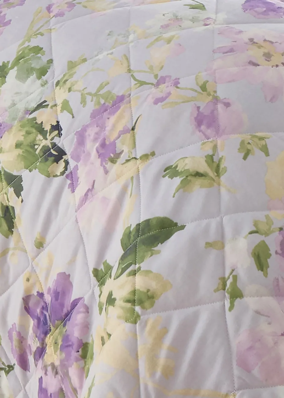 Dreams & Drapes Design Flourette Lilac Bedspread