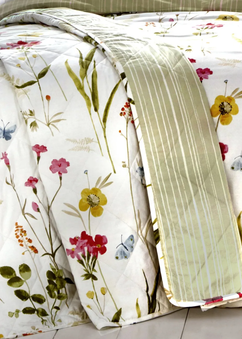 Dreams & Drapes Spring Glade Reversible Multi Bedspread