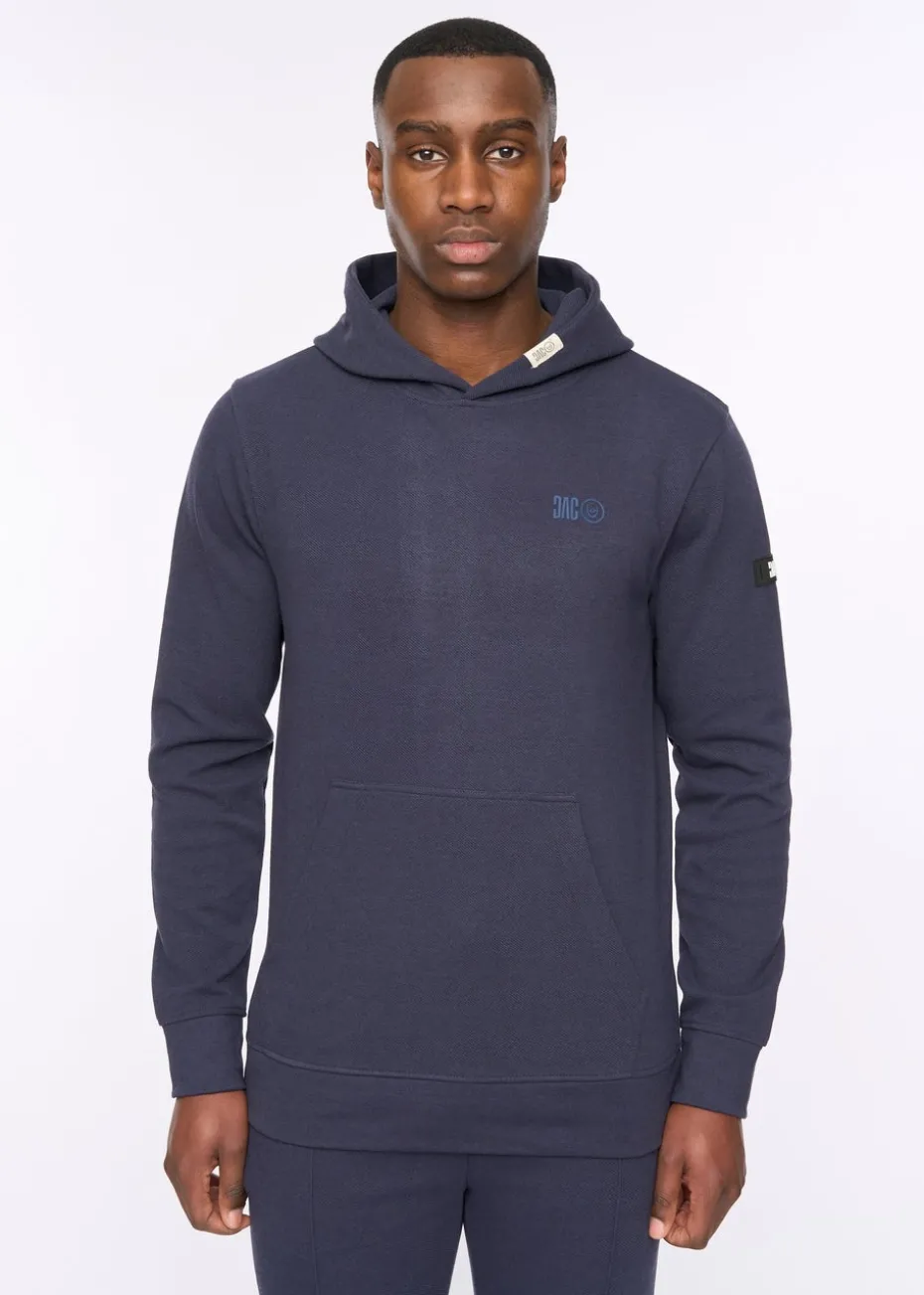 Duck & Cover Dark Navy Hannings Hoodie