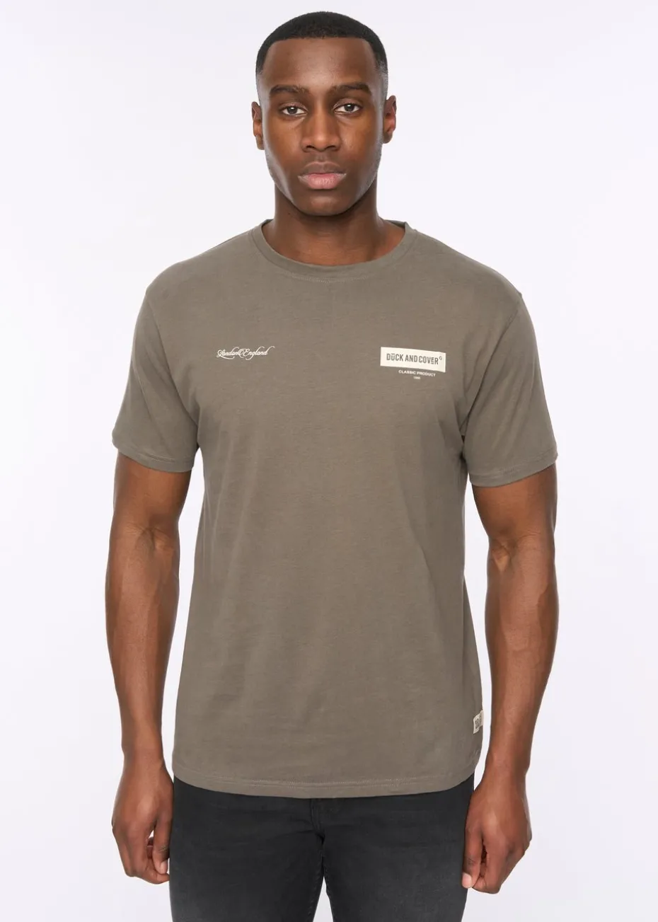 Duck & Cover Dark Olive Mersak T-Shirt
