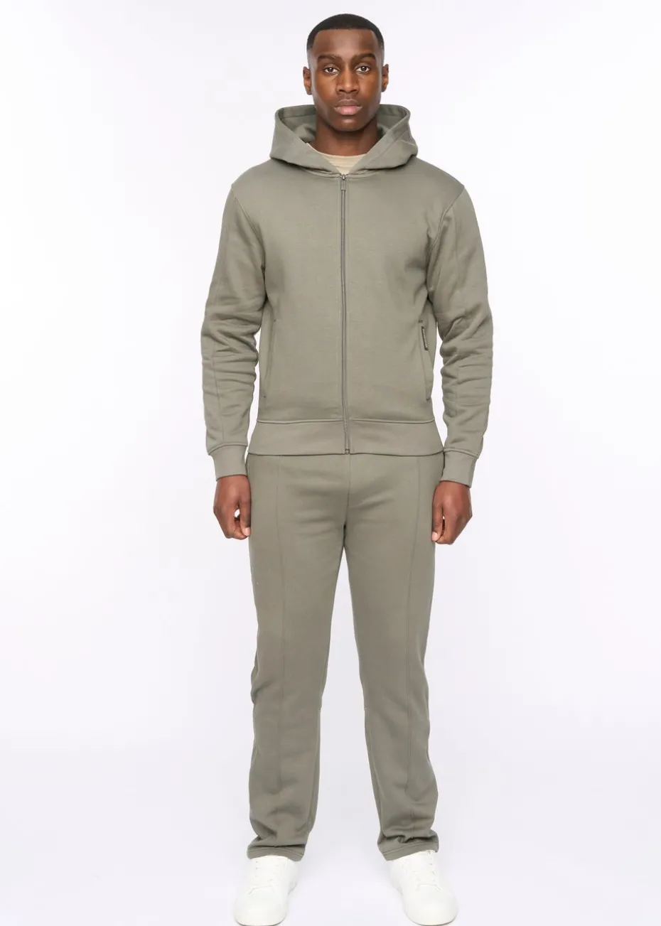 Duck & Cover Green Slate Chemtars Zip Thru Hoodie