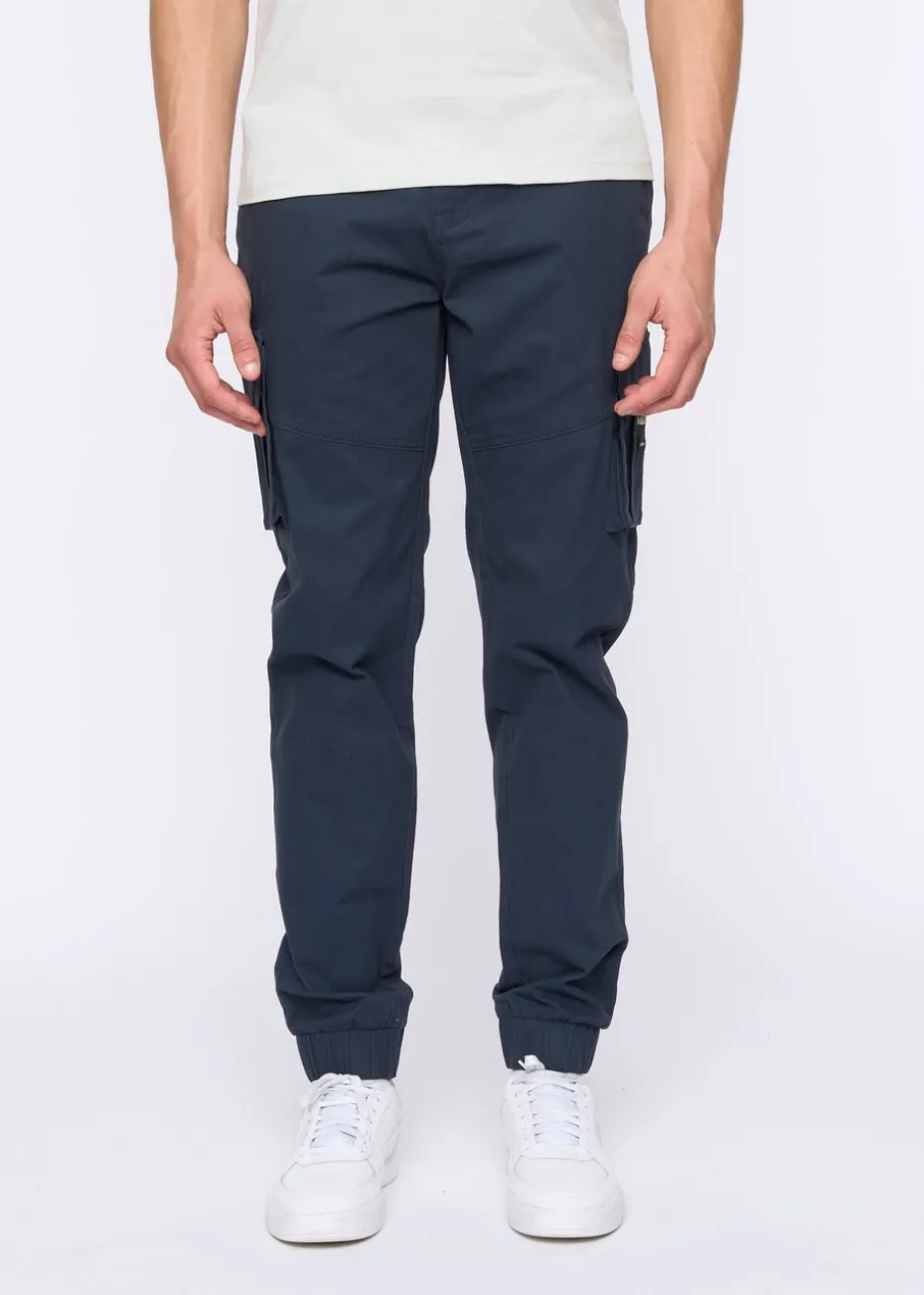 Duck & Cover Navy Chemmer Woven Jog Pants