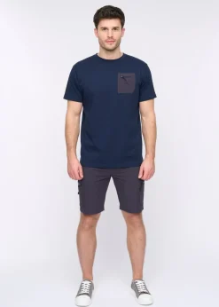 Duck & Cover Navy Puretor T-Shirt