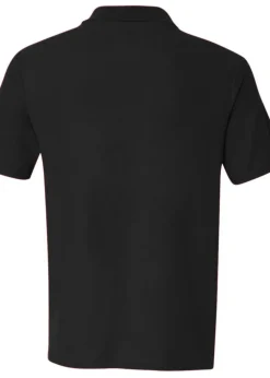 Duke Black Grant Pique Kingsize Polo Shirt