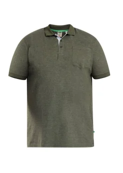 Duke Khaki Grant Pique Kingsize Polo Shirt