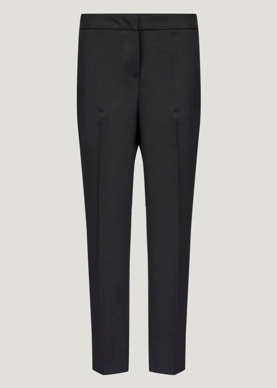 Et Vous Black Straight Fit Trousers (Regular)