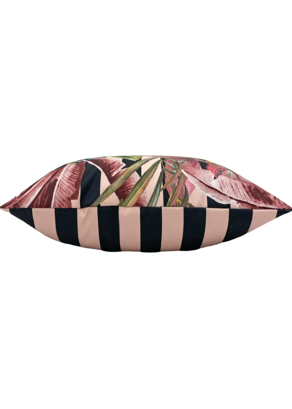 Evans Lichfield Toucan & Peacock Outdoor Filled Cushion (43cm x 43cm x 8cm)