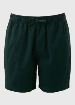 Forest Green Drawcord Chino Shorts