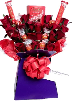 Funky Hampers Lindor Chocolate Bouquet
