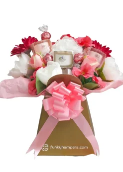 Funky Hampers Pretty In Pink Bouquet