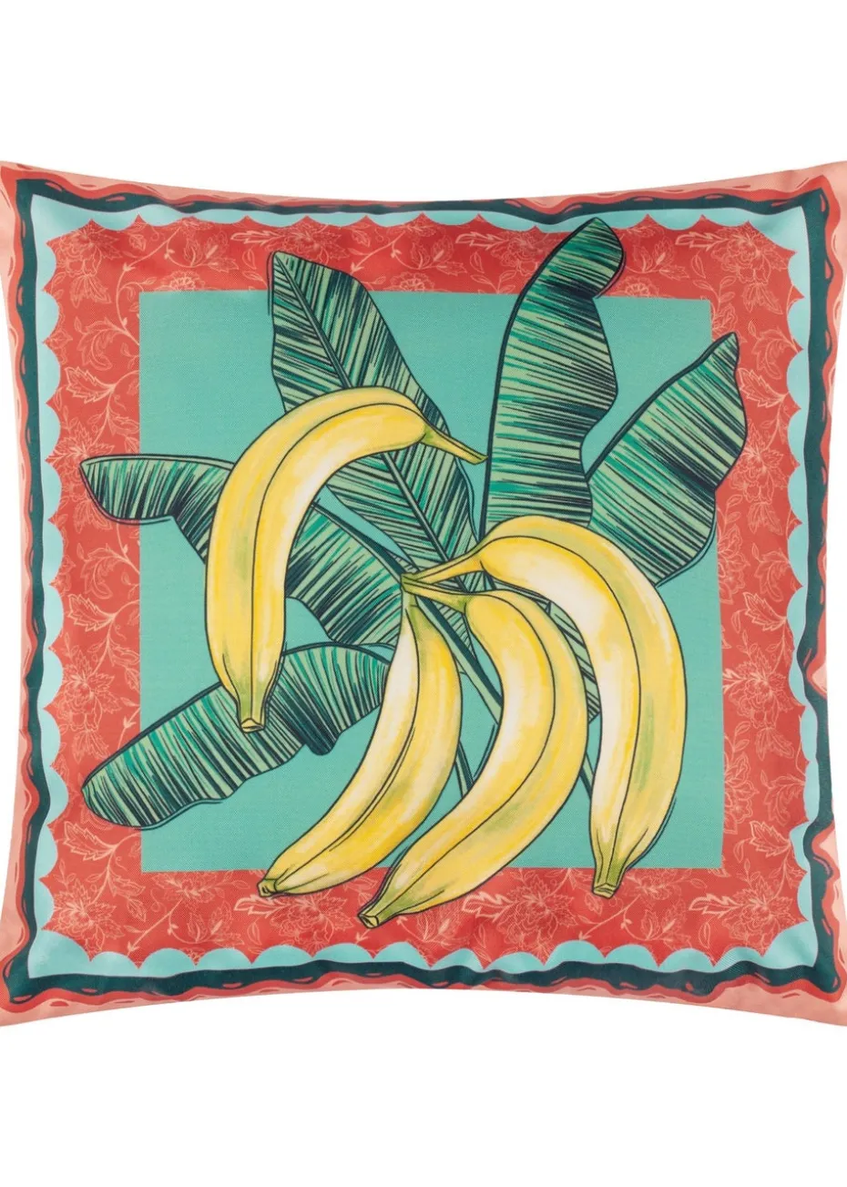 furn. Anemone Bananas Printed Outdoor Outdoor Cushion